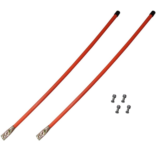 Pair of 36" Orange Blade Markers